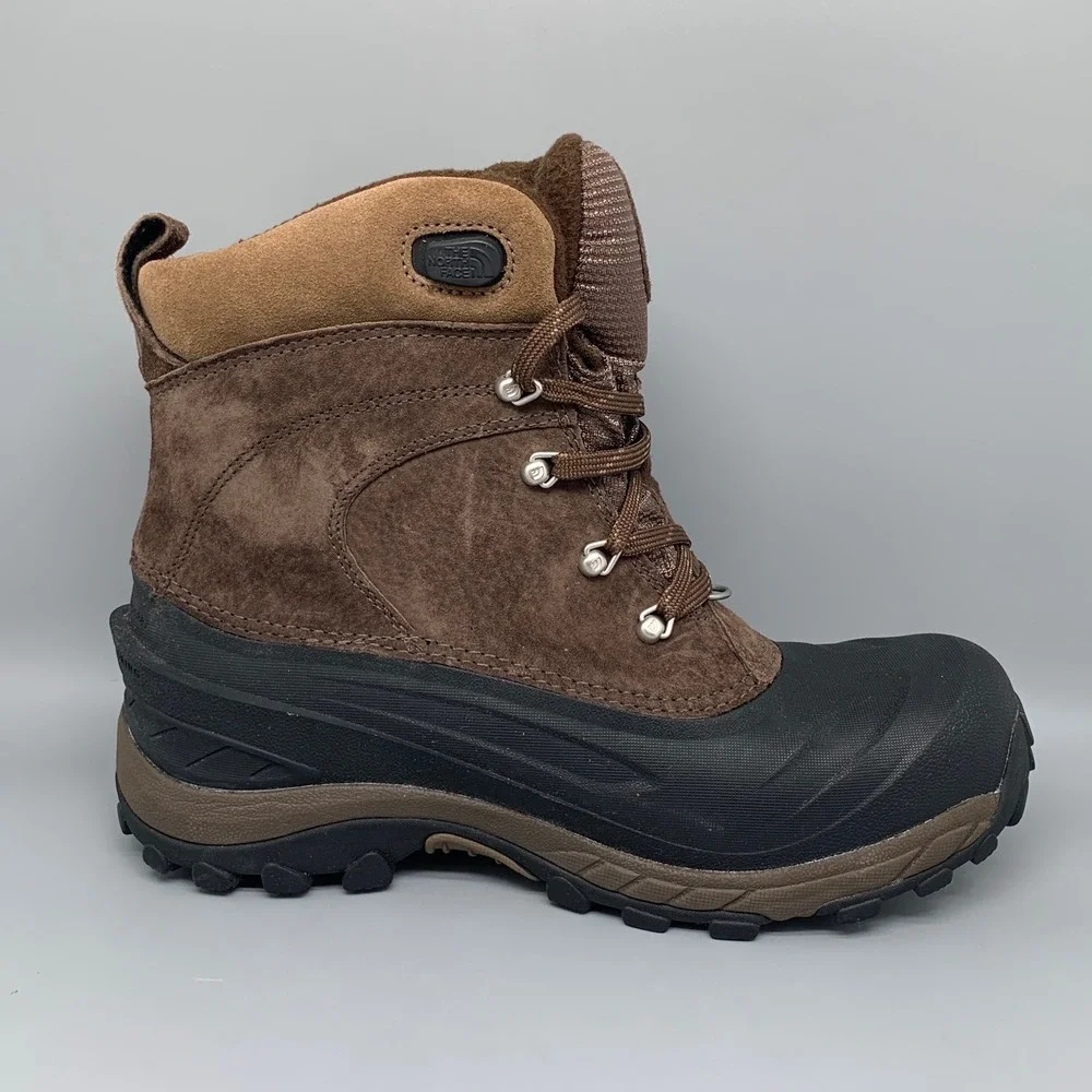 The North Face Brown Duck Heatseeker Waterproof Winter Boots Men's Sz 10‎